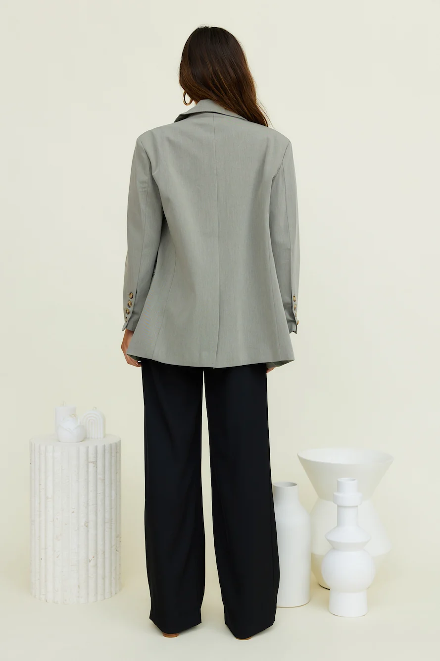 Luminary Ode Blazer Grey - Image 9