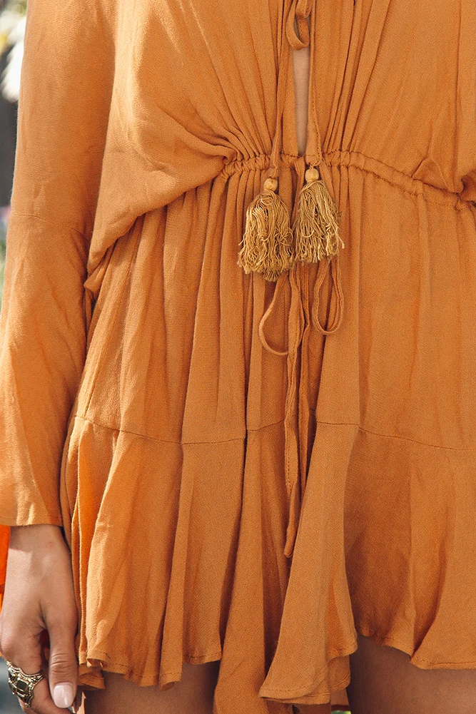 Luminous Romper Tan - Image 7