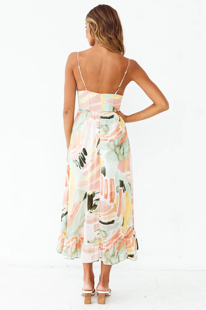 Macarons And Tea Midi Dress - Image 6
