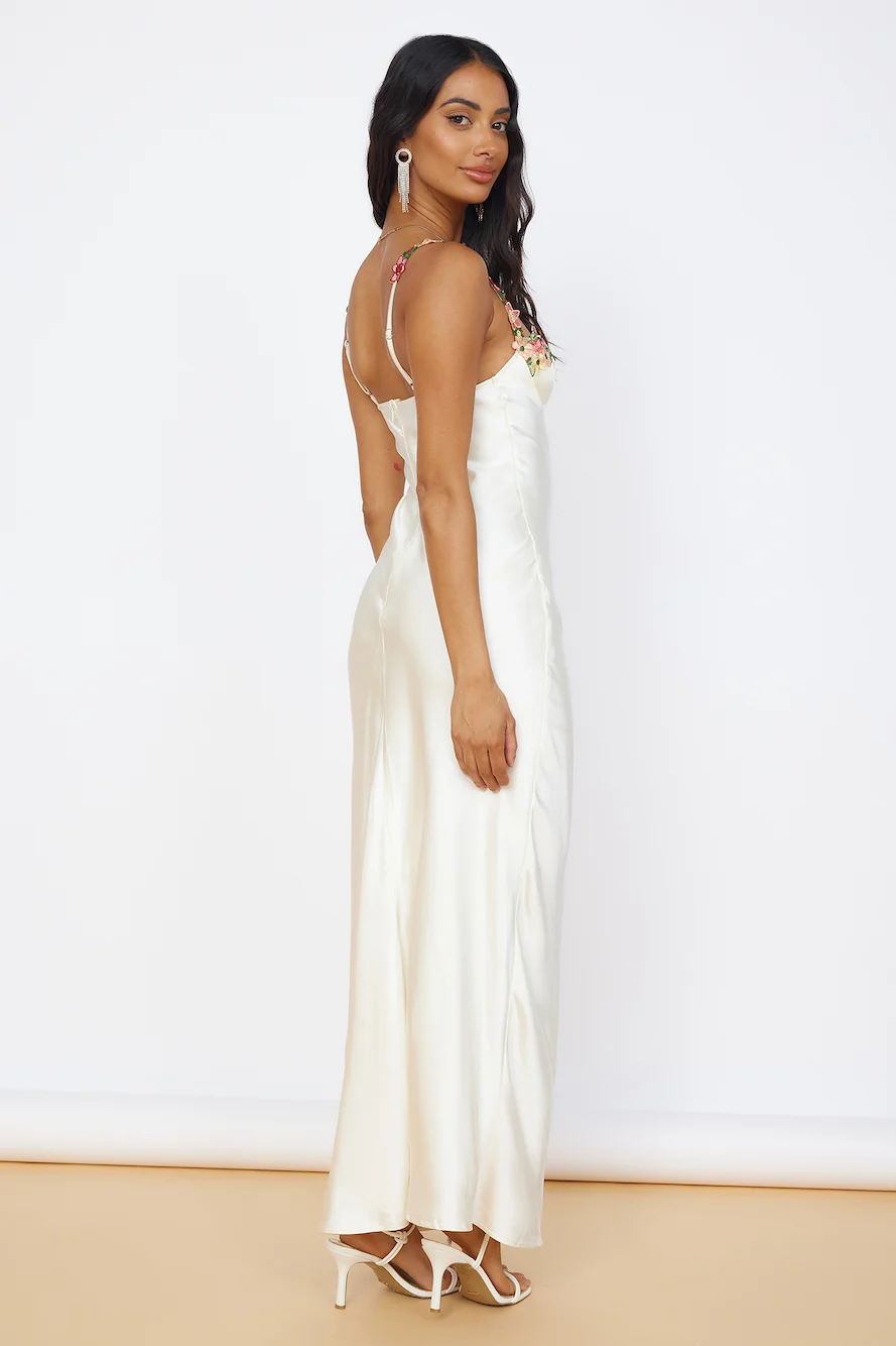Magnetic Forces Maxi Dress White - Image 5