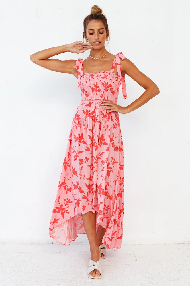 Make It Better Maxi Dress Pink - Image 5