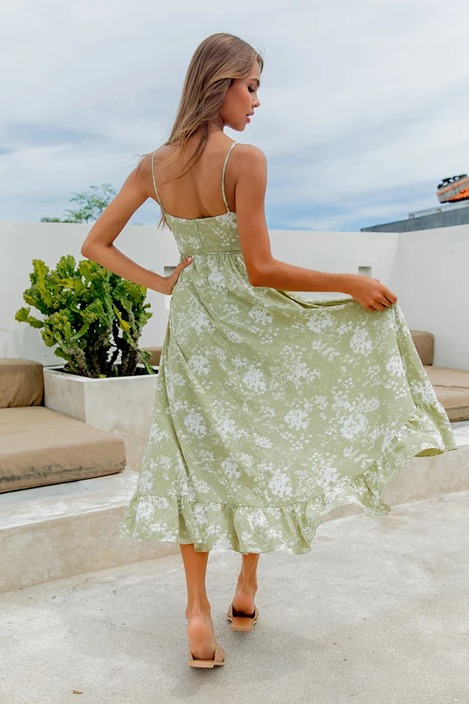 Memories Gone Past Maxi Dress - Image 5