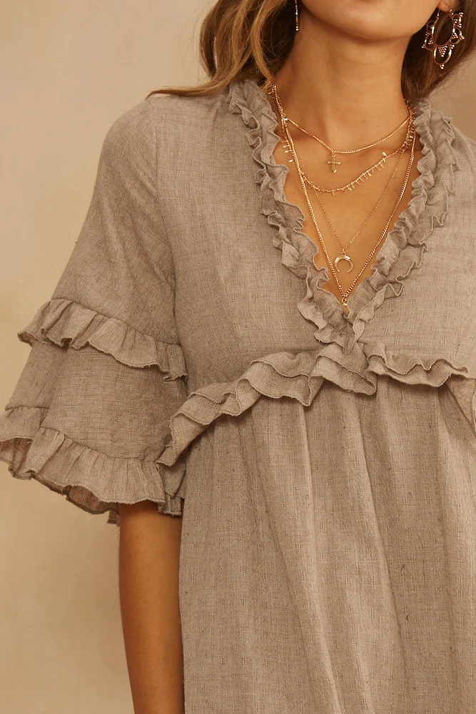 Midnight Show Dress Stone - Image 7