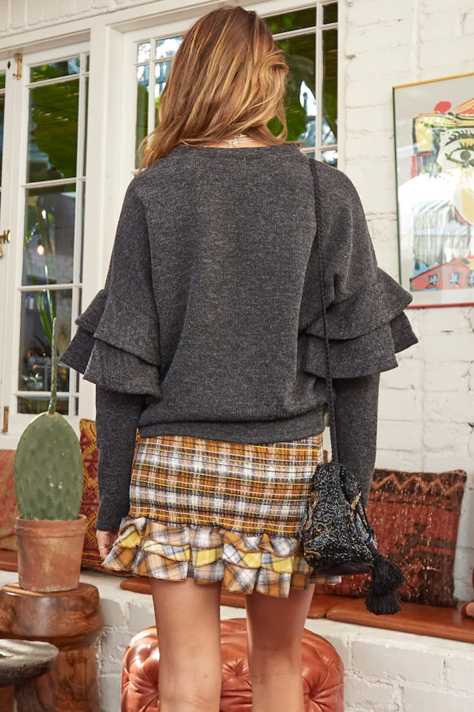 Milica Skirt Mustard - Image 4