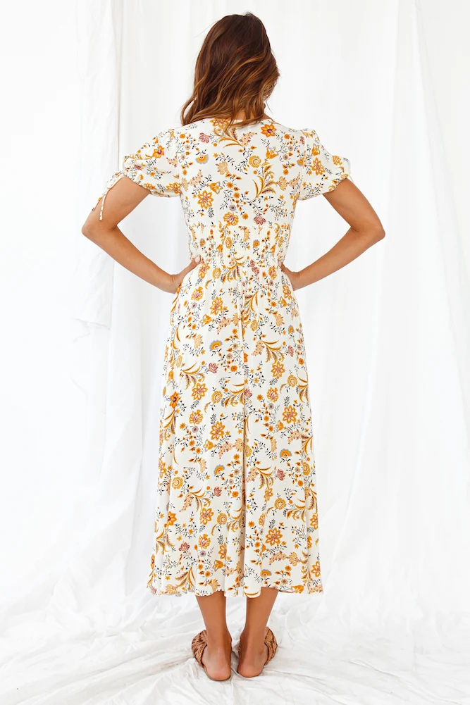 Morning In The French Quarter Midi Dress - Image 6