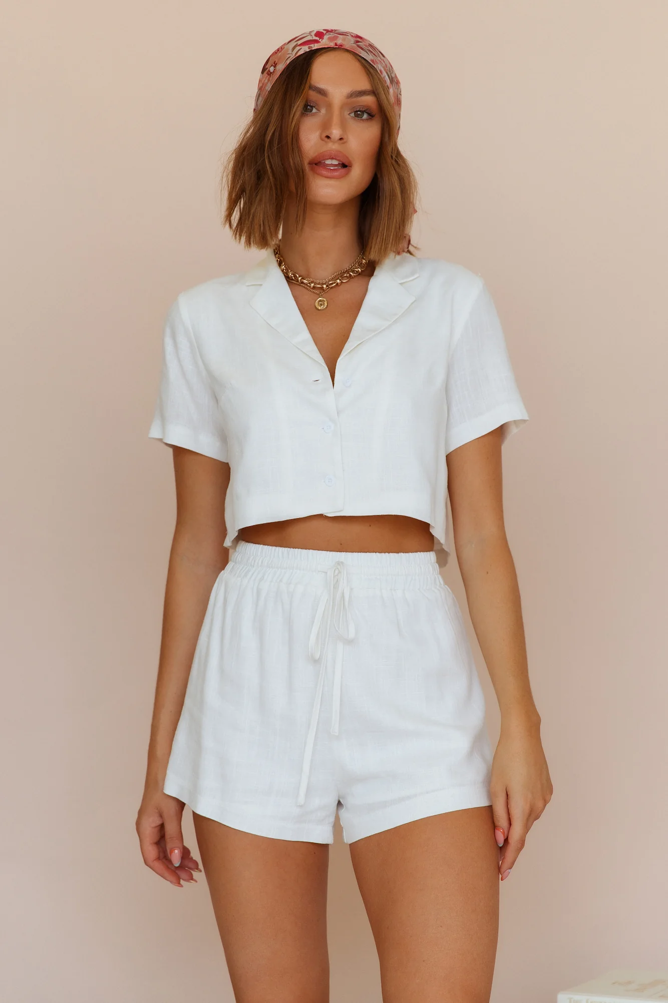 My Eclipse Shorts White - Image 6