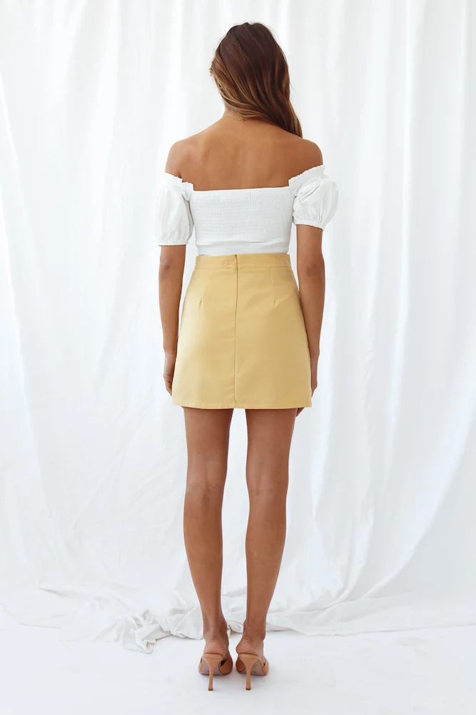 Natural Instinct Crop Top White - Image 5