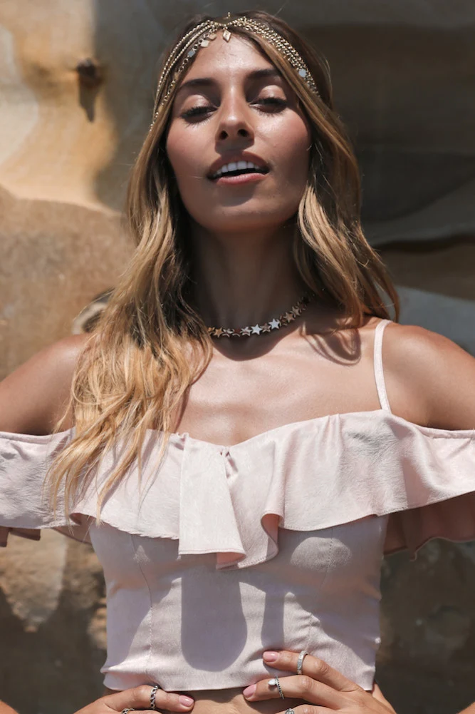Nova Scotia Crop Top Champagne - Image 5