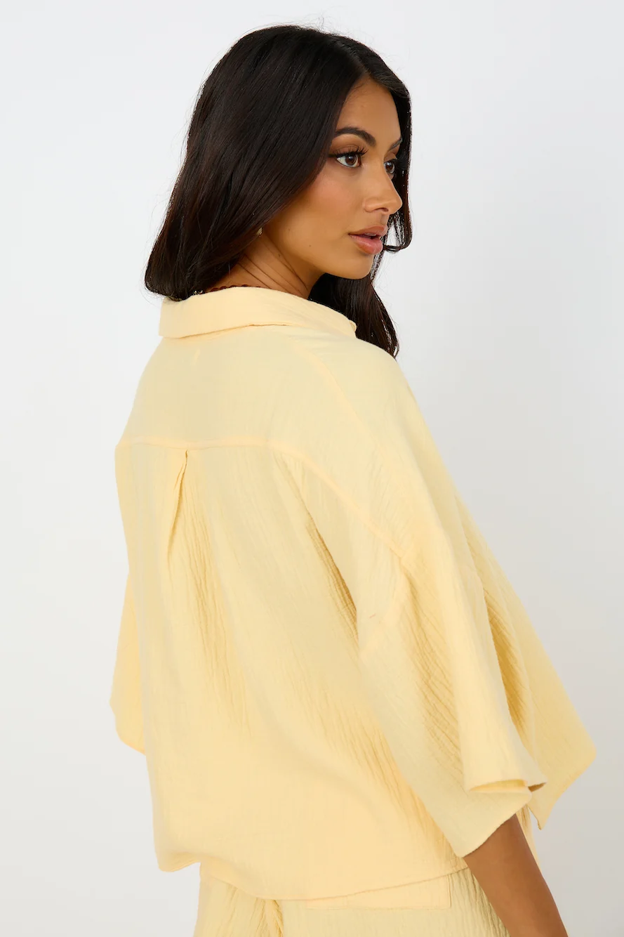 NUDE LUCY Alto Shirt Citrine - Image 8