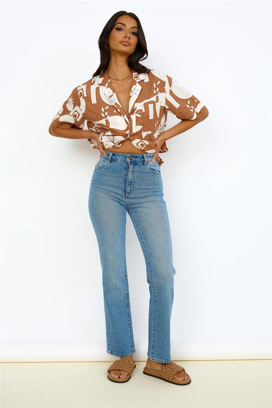 NUDE LUCY Safia Shirt Tangier - Image 4
