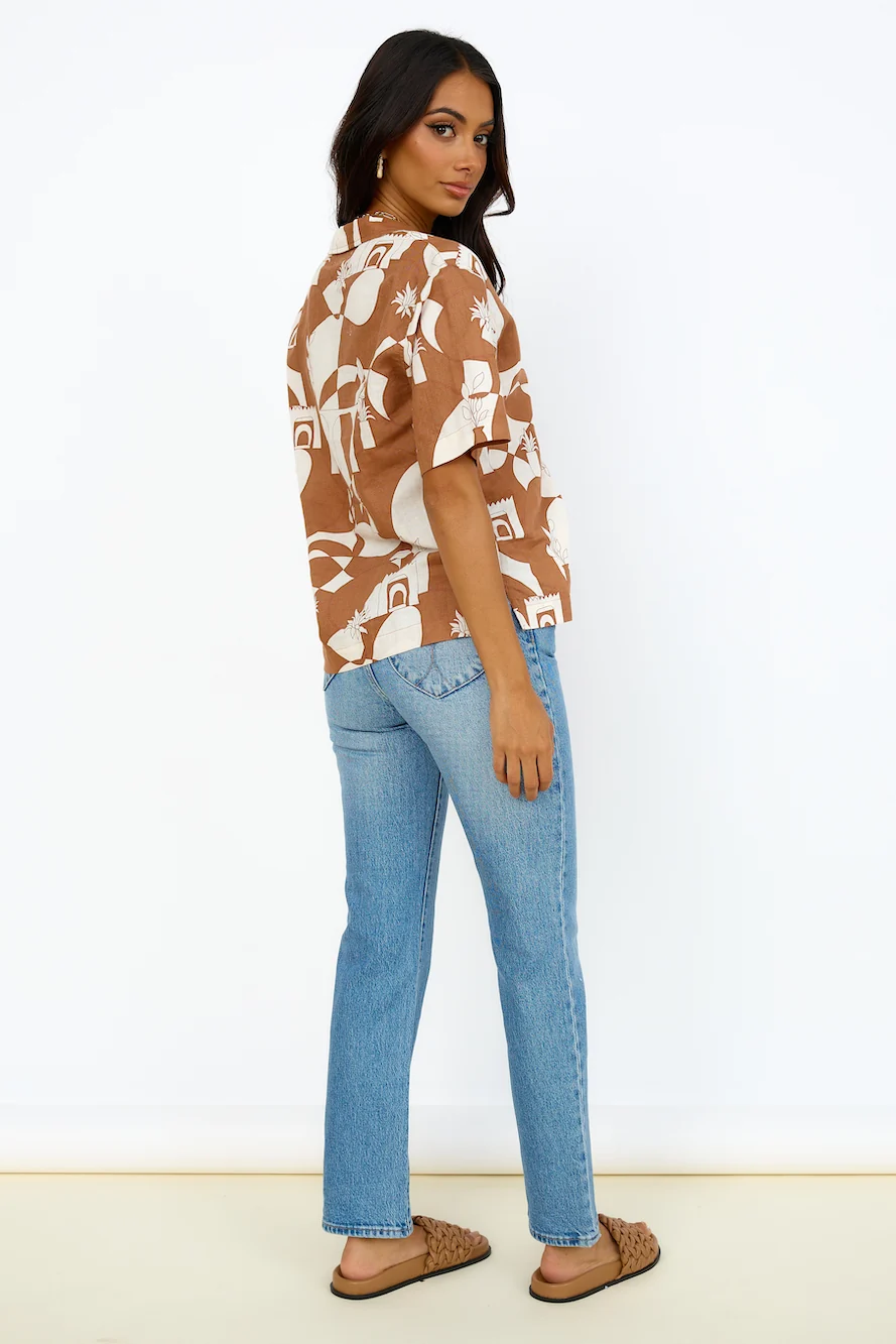 NUDE LUCY Safia Shirt Tangier - Image 9