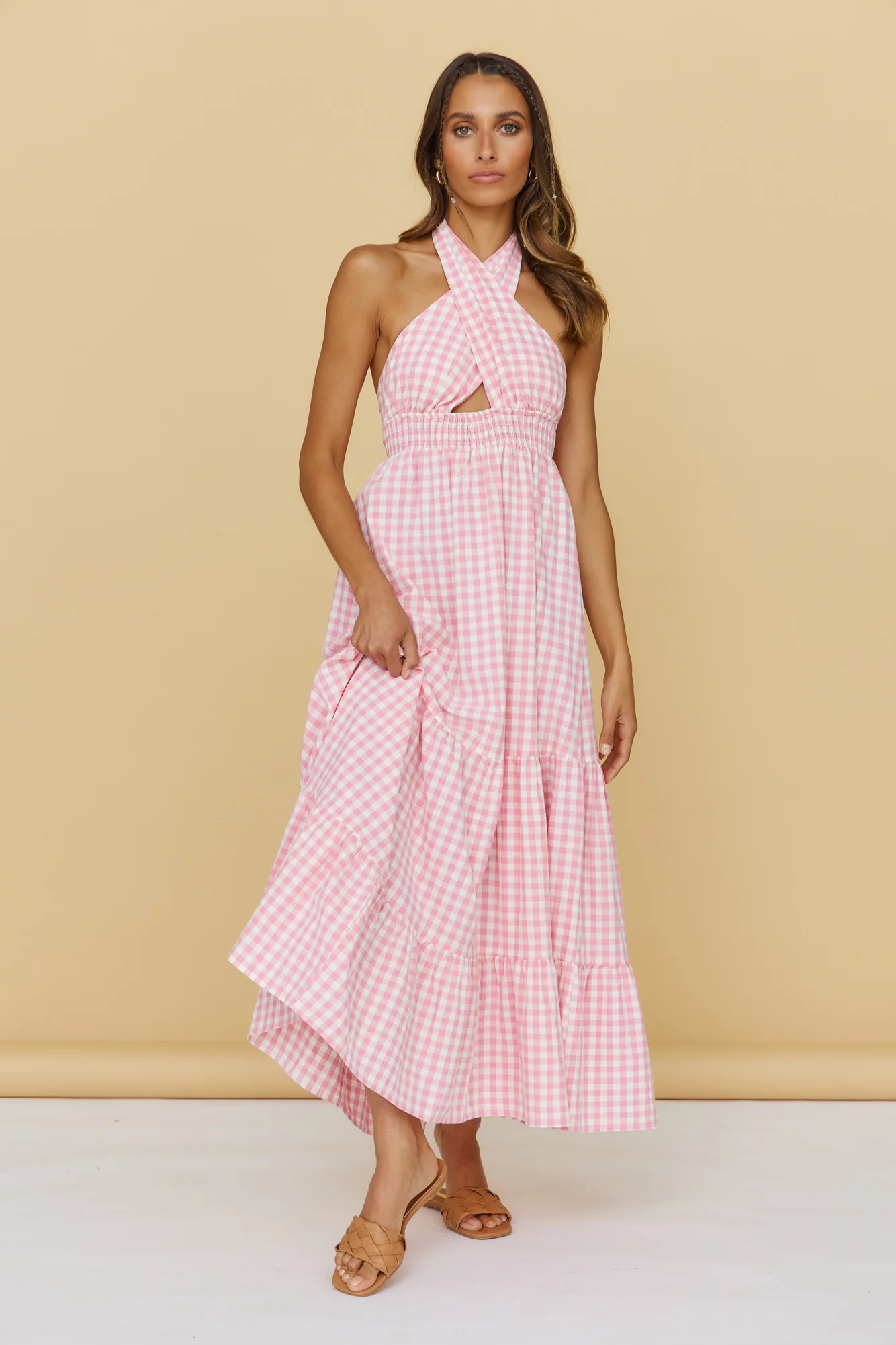 One Dream Maxi Dress Pink - Image 2