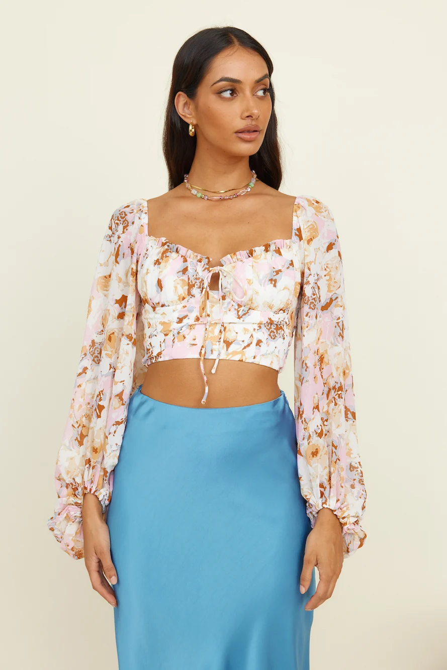 Only Reason Crop Top Pink - Image 2