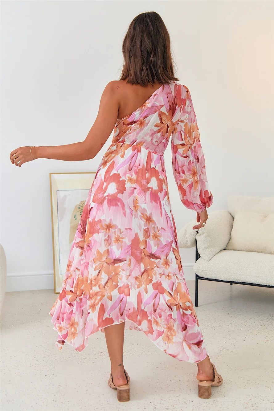 Orianna Maxi Dress Pink - Image 9