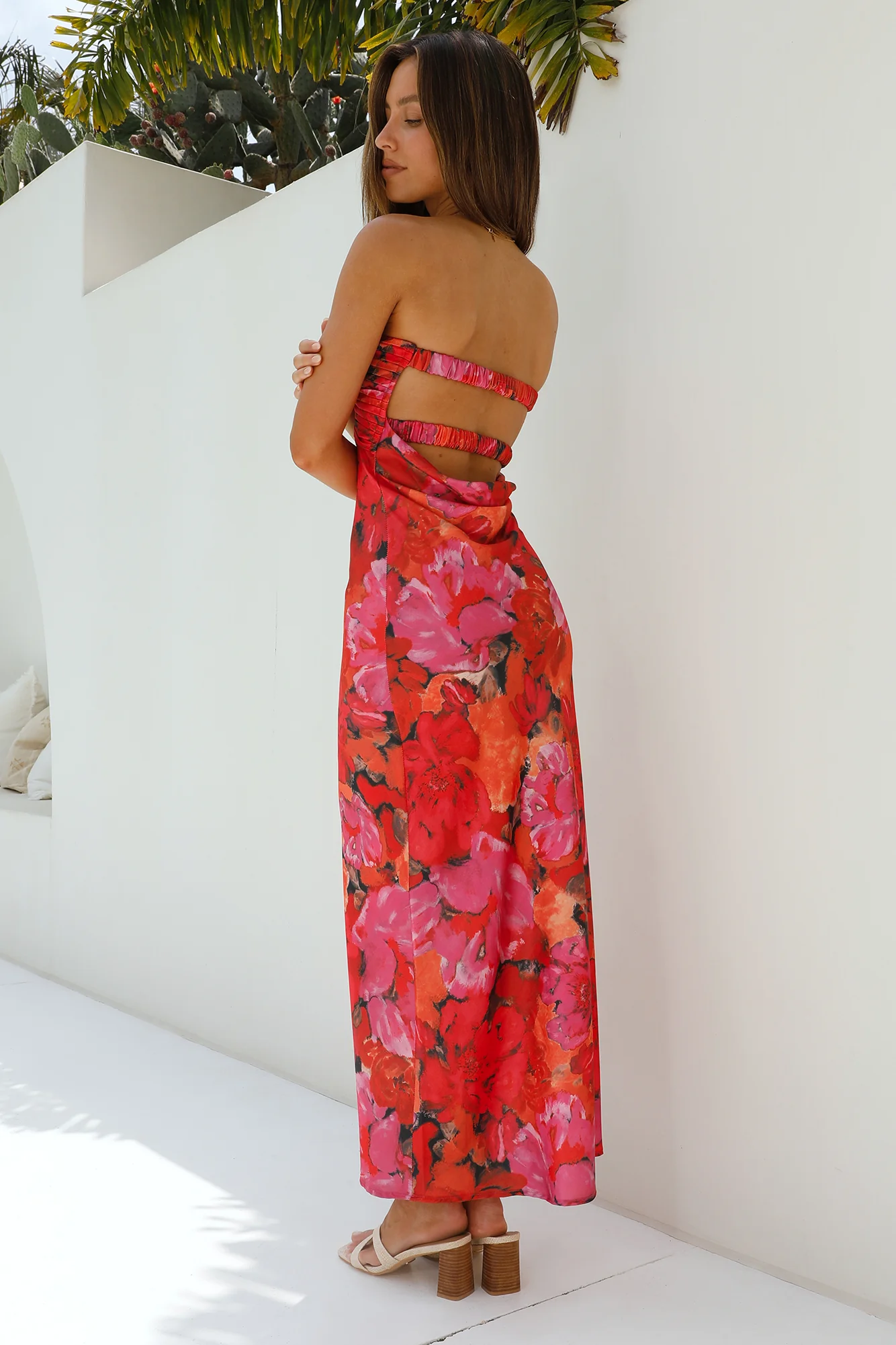 Out Of This World Maxi Dress Red - Image 10