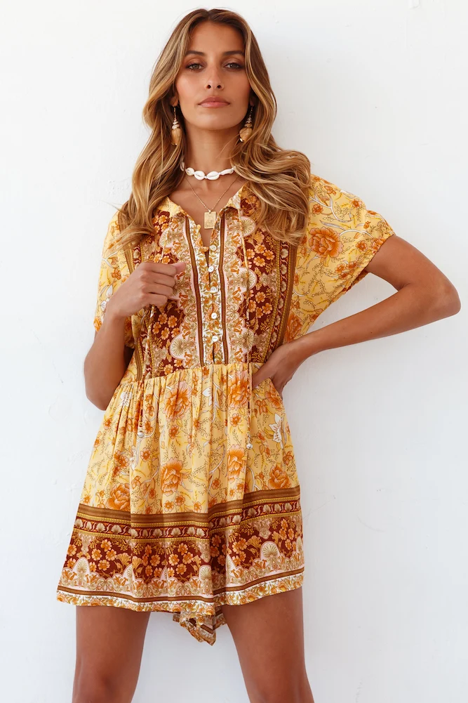 Palm Tree Lullaby Romper - Image 3