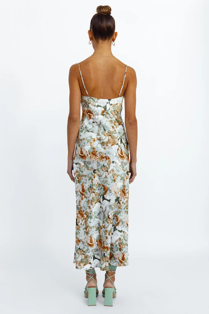 Parading Maxi Dress Green - Image 7