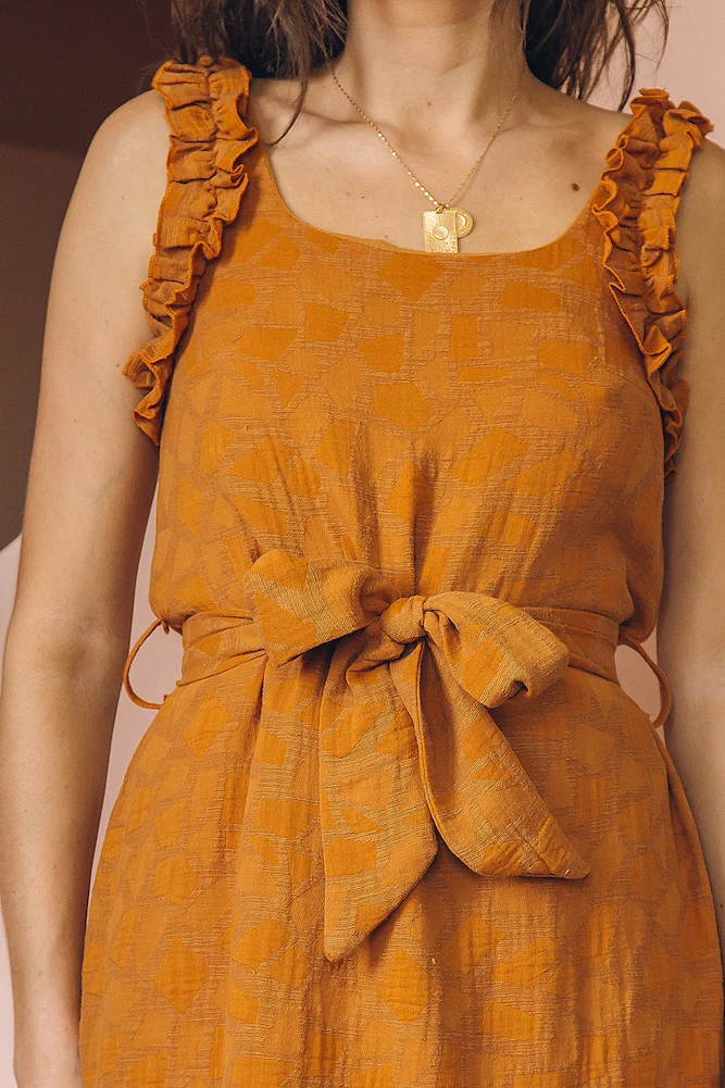 Paradise Valley Dress Tan - Image 7