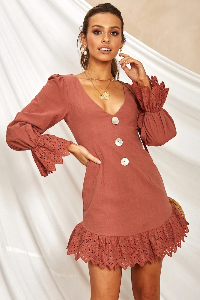 Peachy Keen Dress Rose - Image 2