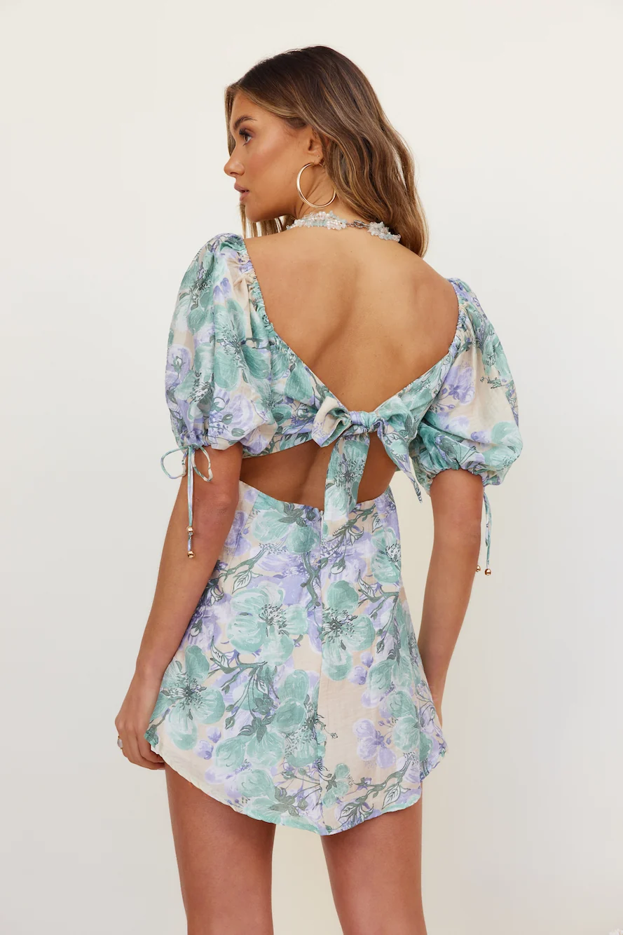 Perennial Lovers Dress Green - Image 6