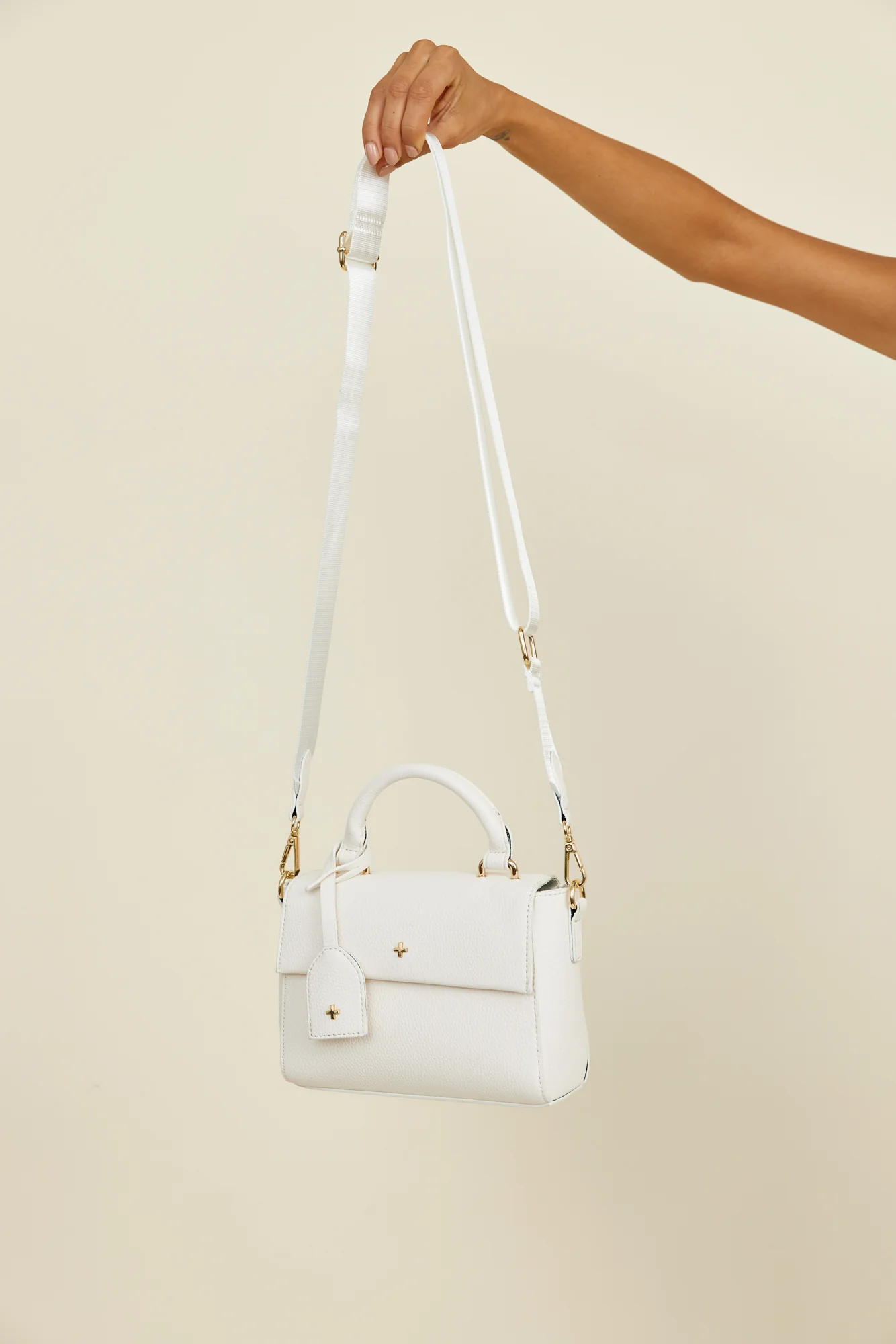 PETA + JAIN Hadid Bag White Pebble - Image 3