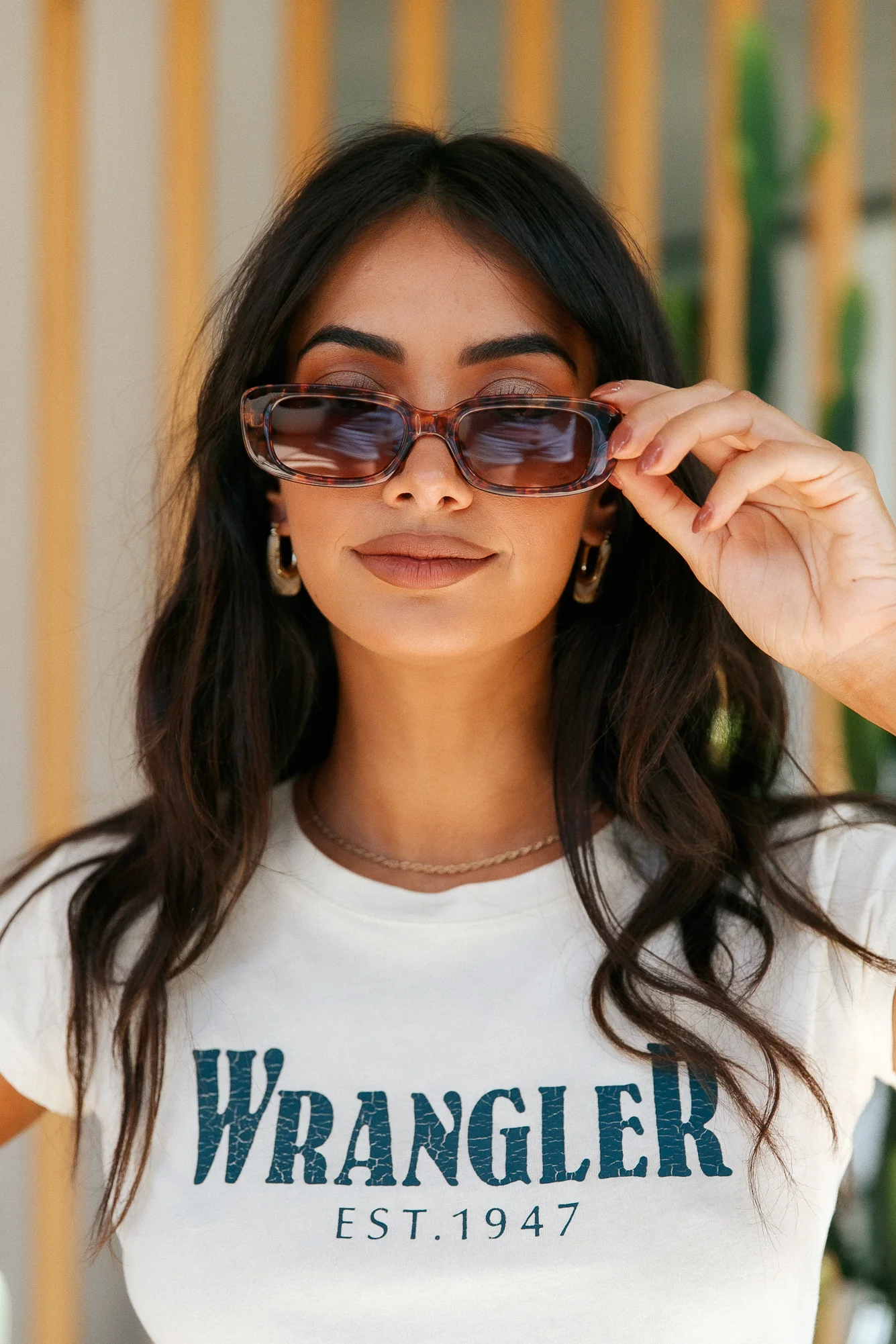 PETA + JAIN Rue Sunglasses Tort Brown - Image 2