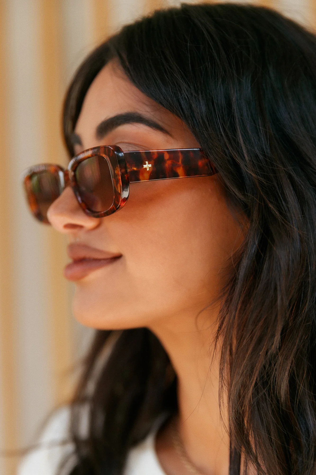 PETA + JAIN Rue Sunglasses Tort Brown - Image 4