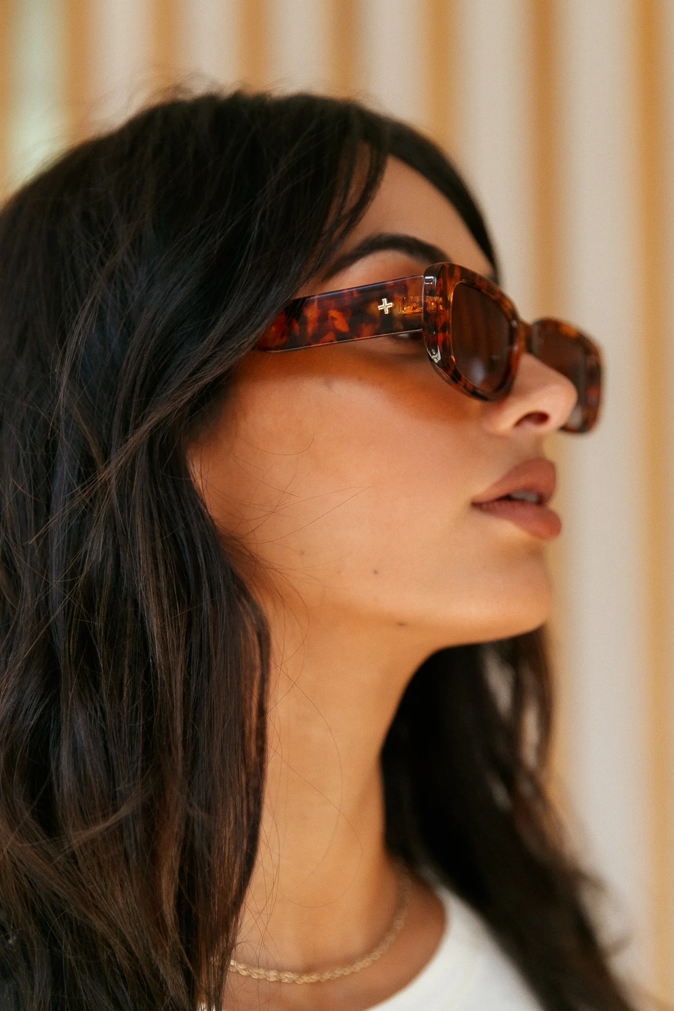 PETA + JAIN Rue Sunglasses Tort Brown - Image 5