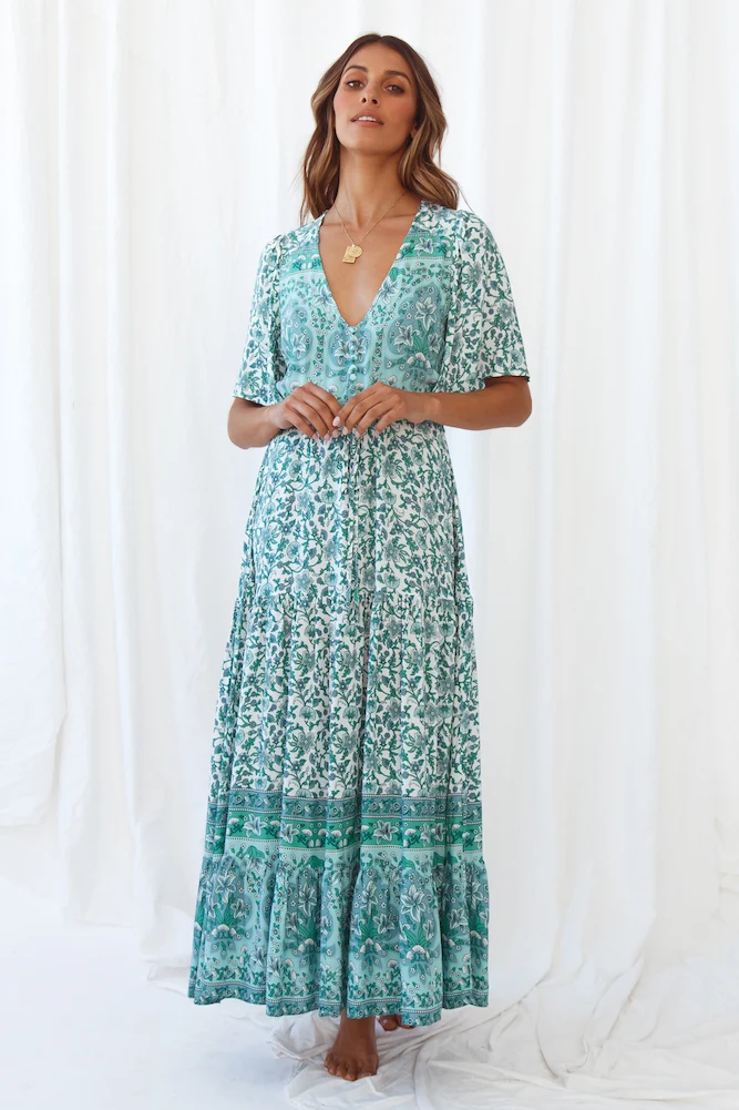 Playful And Unexpected Maxi Dress - Image 3