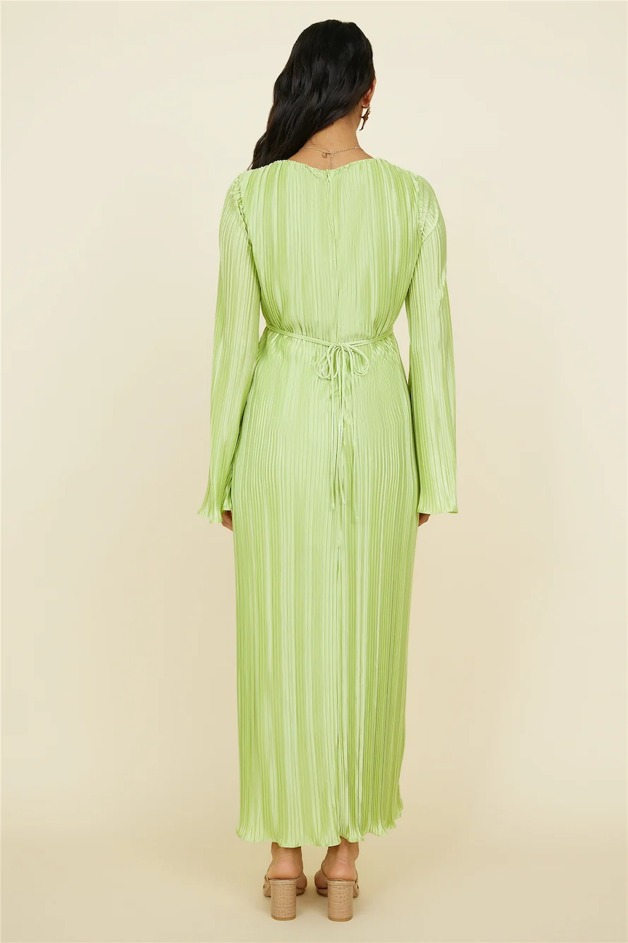 Polonius Maxi Dress Green - Image 6