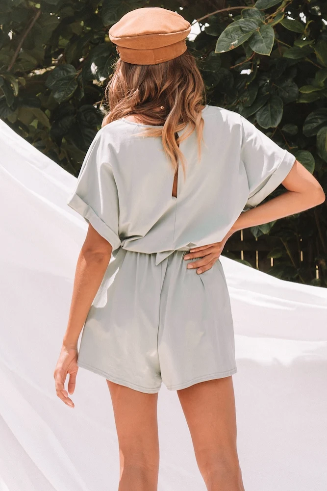 Prescott Romper Green - Image 6