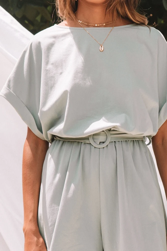 Prescott Romper Green - Image 8