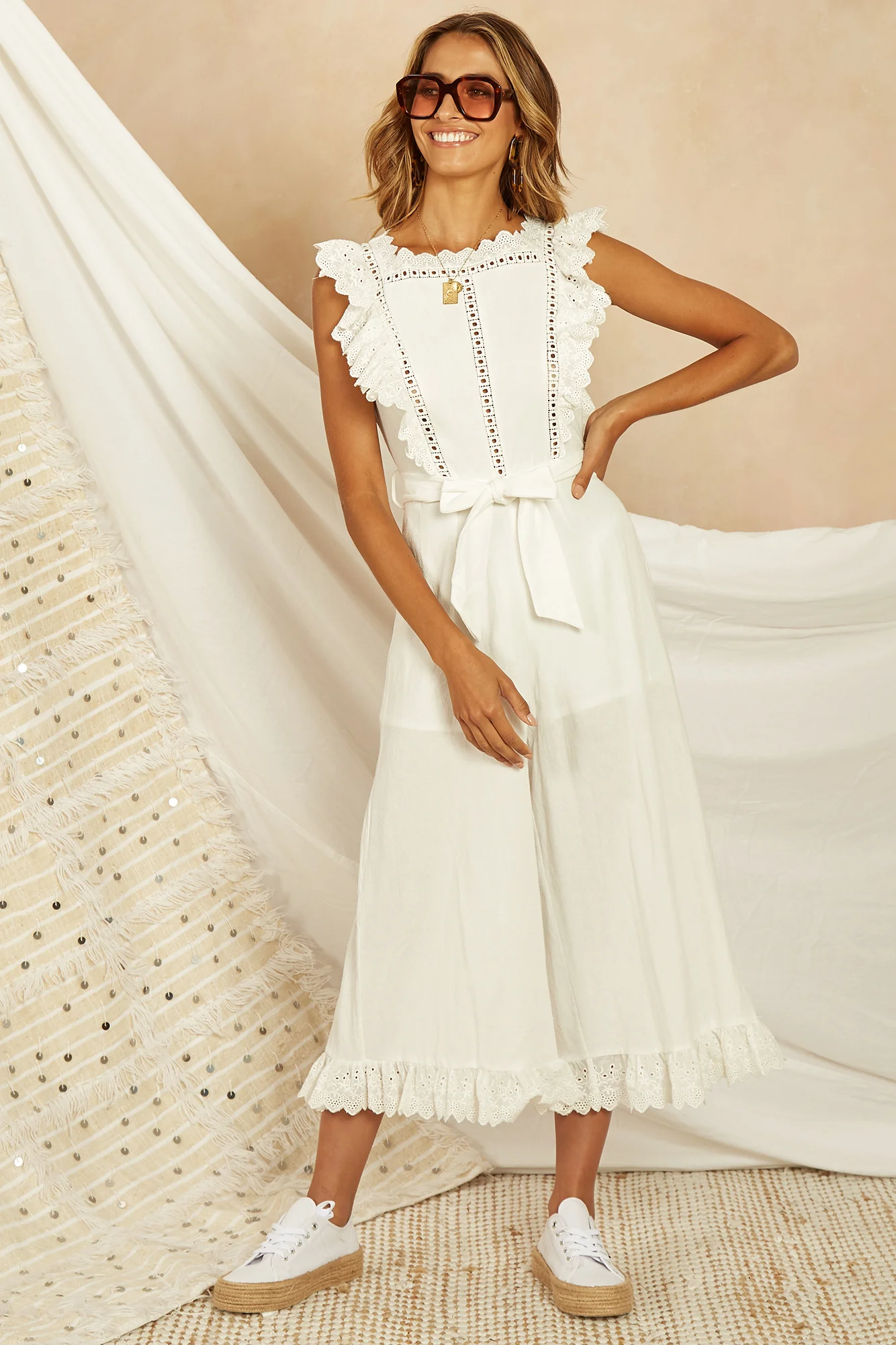 Quaymas Jumpsuit White - Image 3