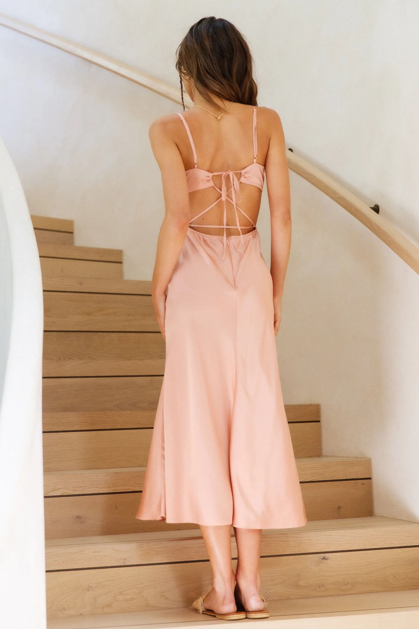 Raise A Toast Maxi Dress Rose - Image 5