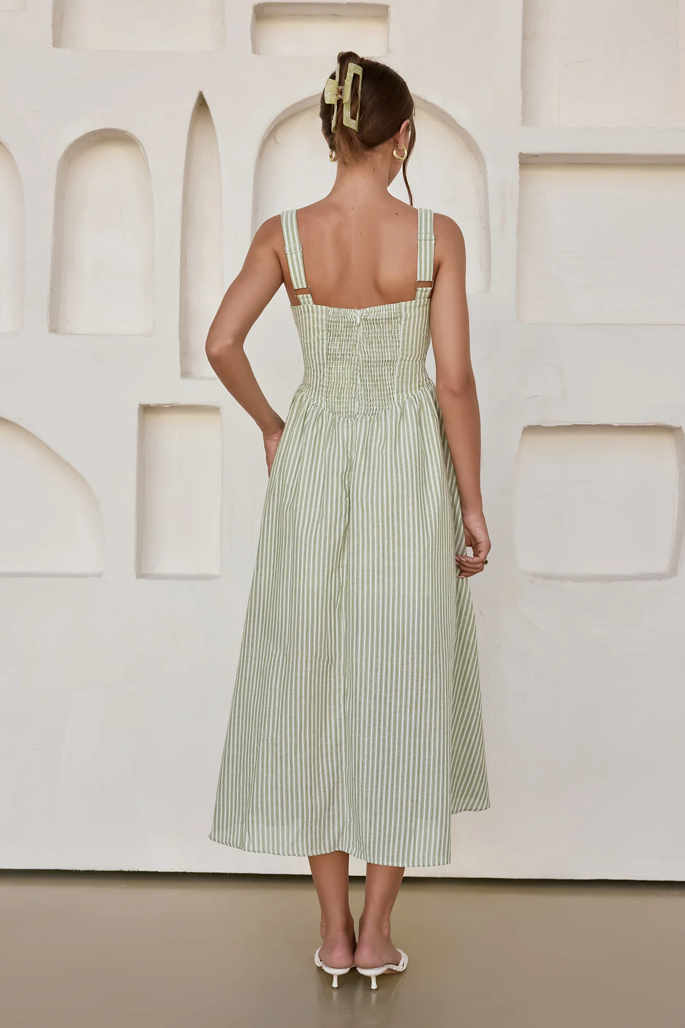 Reasons Why Midi Dress Sage - Image 2