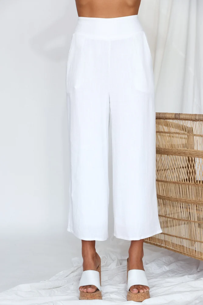 Ride To Milan Pants White - Image 2