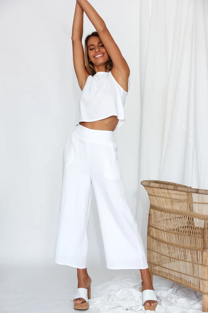 Ride To Milan Pants White - Image 4