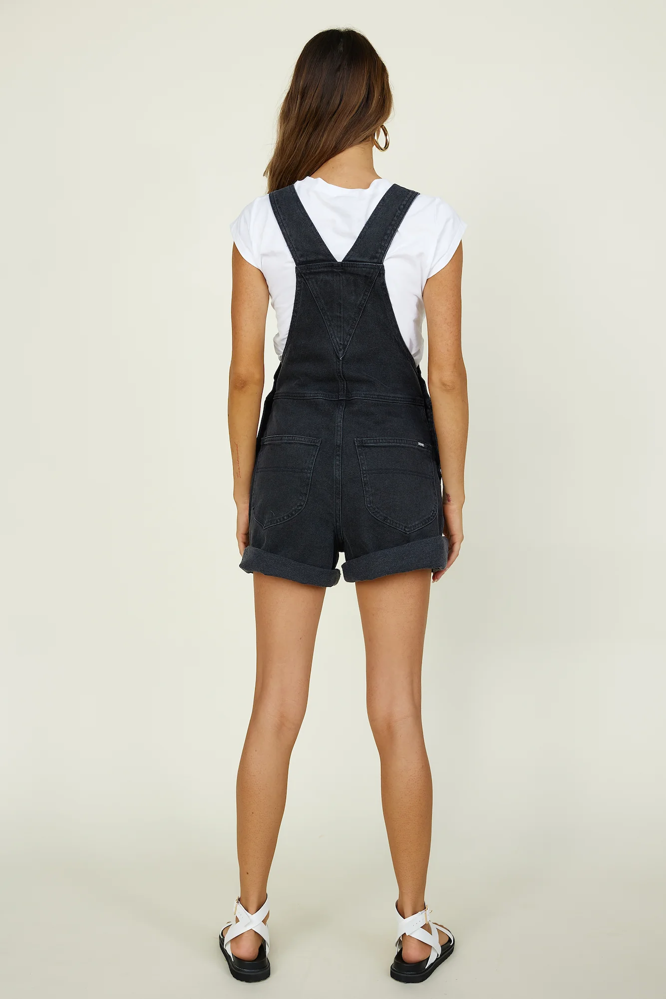 RIDER BY LEE Dungaree Short Black Beauty - Image 8