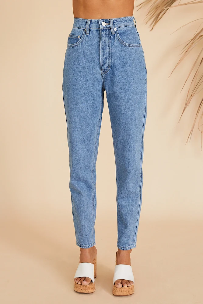 RIDERS BY LEE Hi Taper Denim Jeans 90s Renewal - Image 7