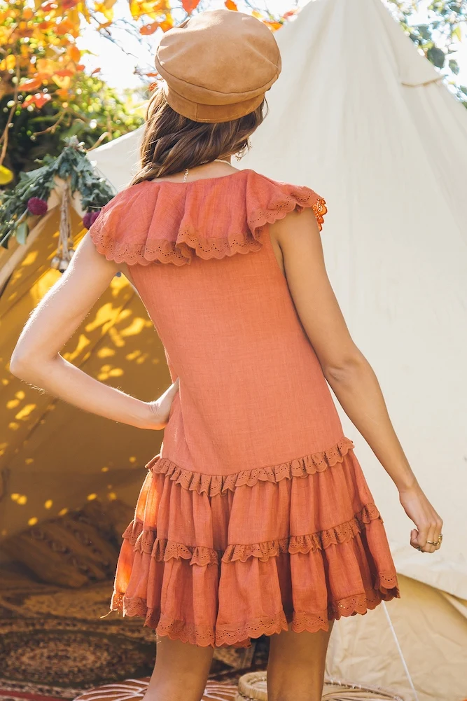 Room With A View Dress Tan - Image 6