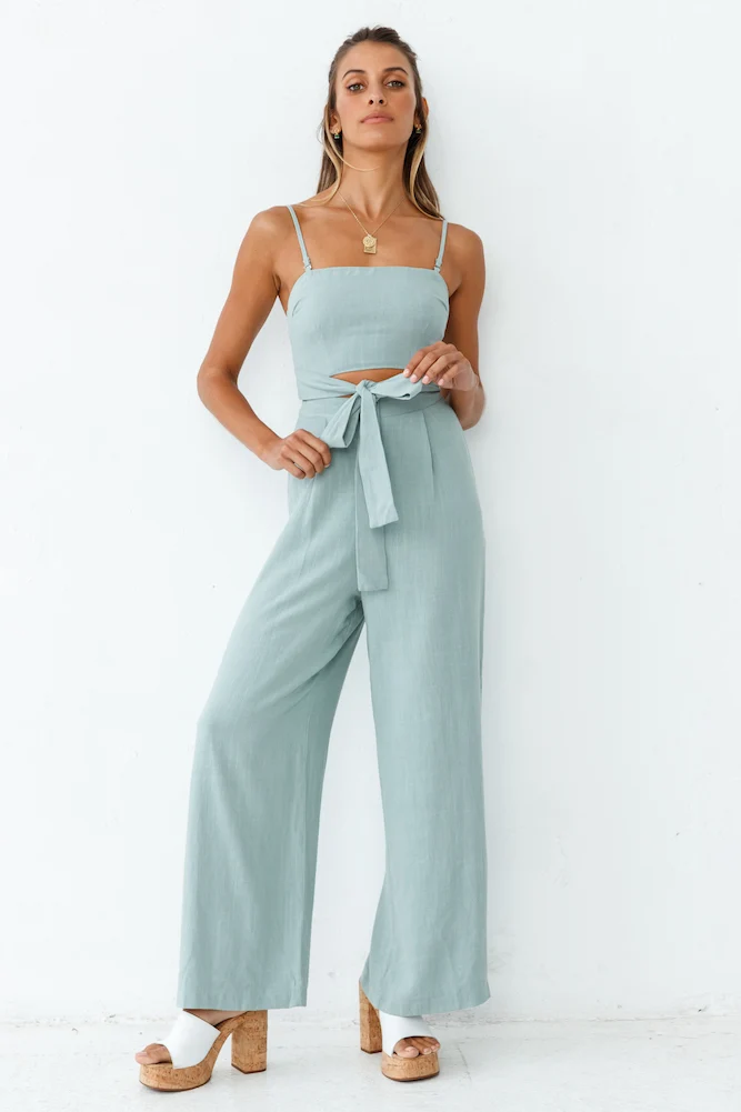 Rosario Jumpsuit Sage