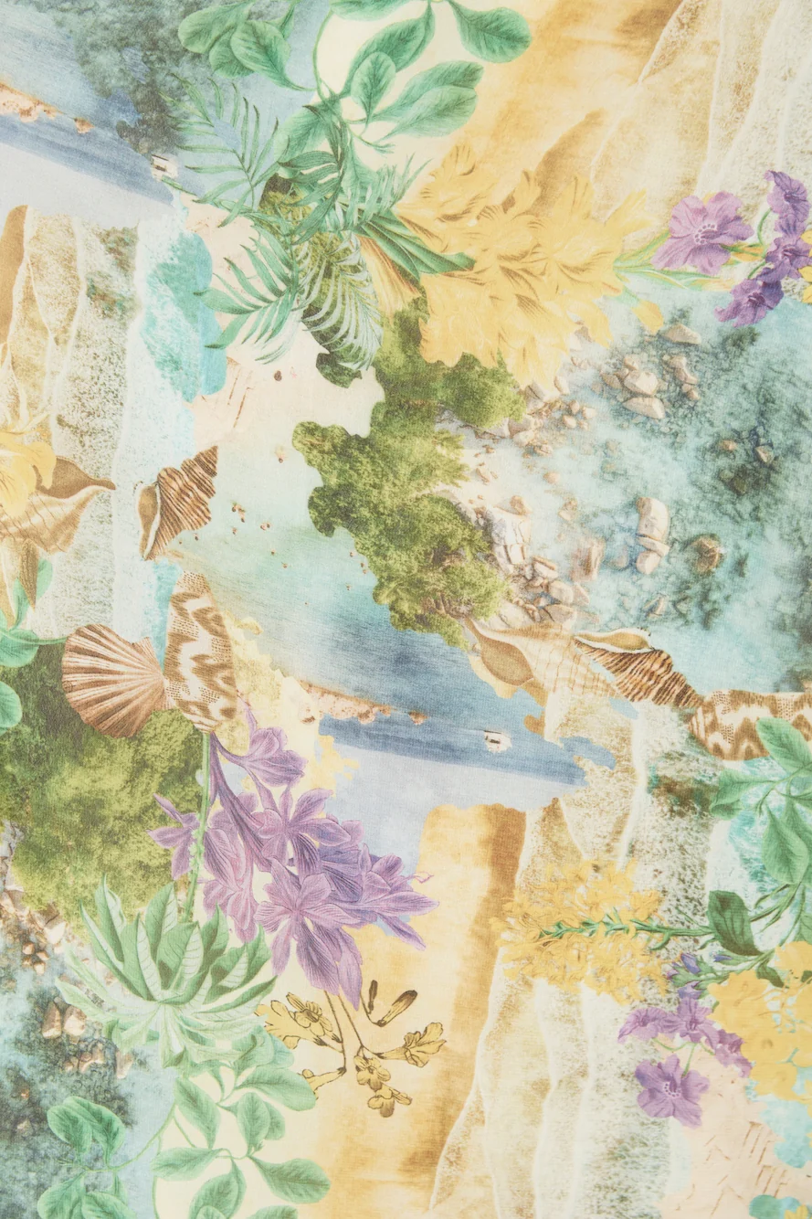 RUNAWAY THE LABEL Camille Maxi Dress Esme Print - Image 9