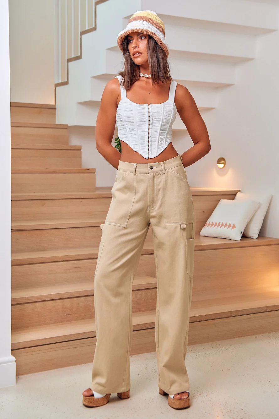 Rush Hour Pants Beige - Image 3