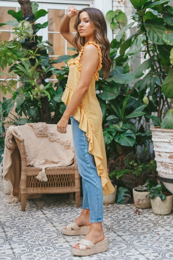 San Mateo Cami Mustard - Image 4