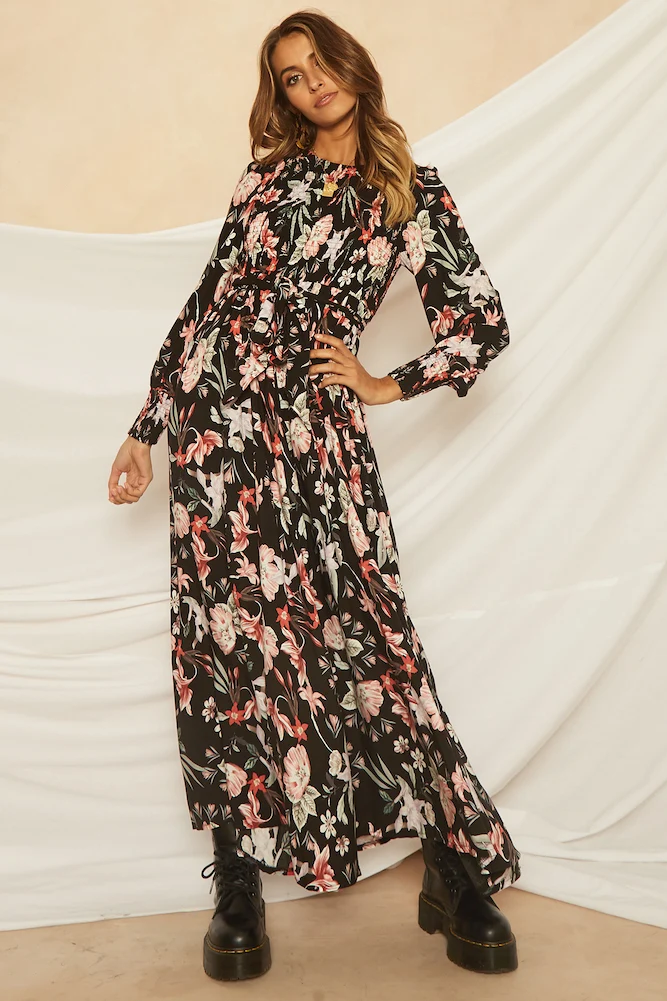 Scorpion Tattoo Maxi Dress - Image 4