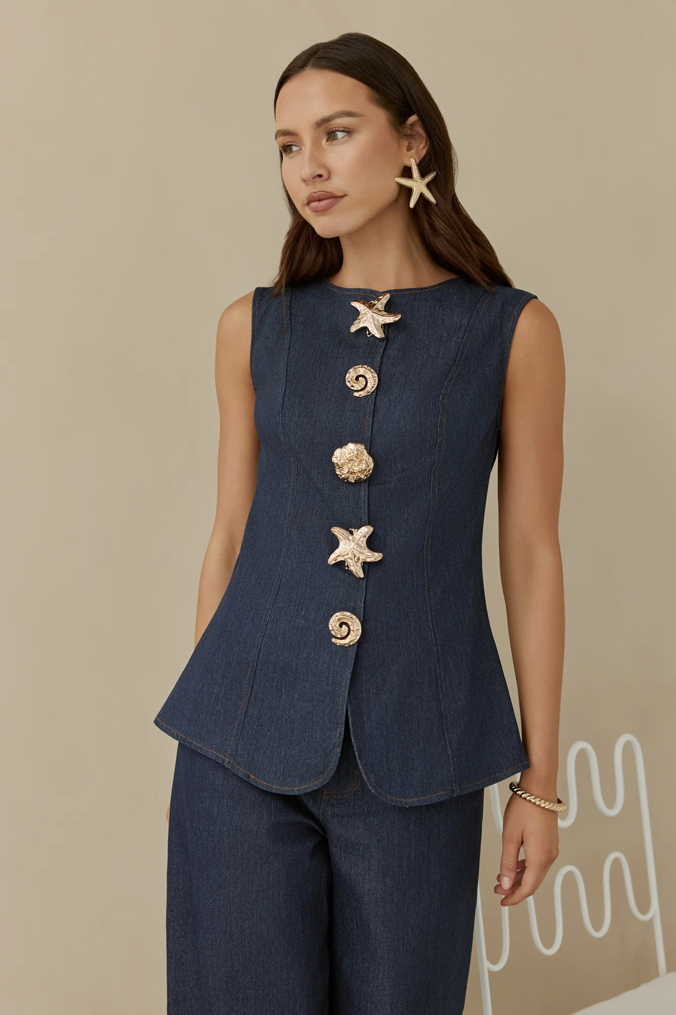 Seafarer Denim Set Navy - Image 3