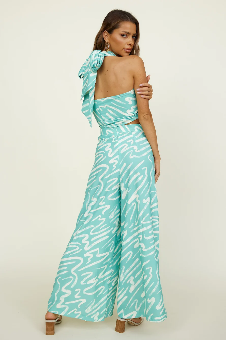 Seperate Ways Pants Green - Image 5