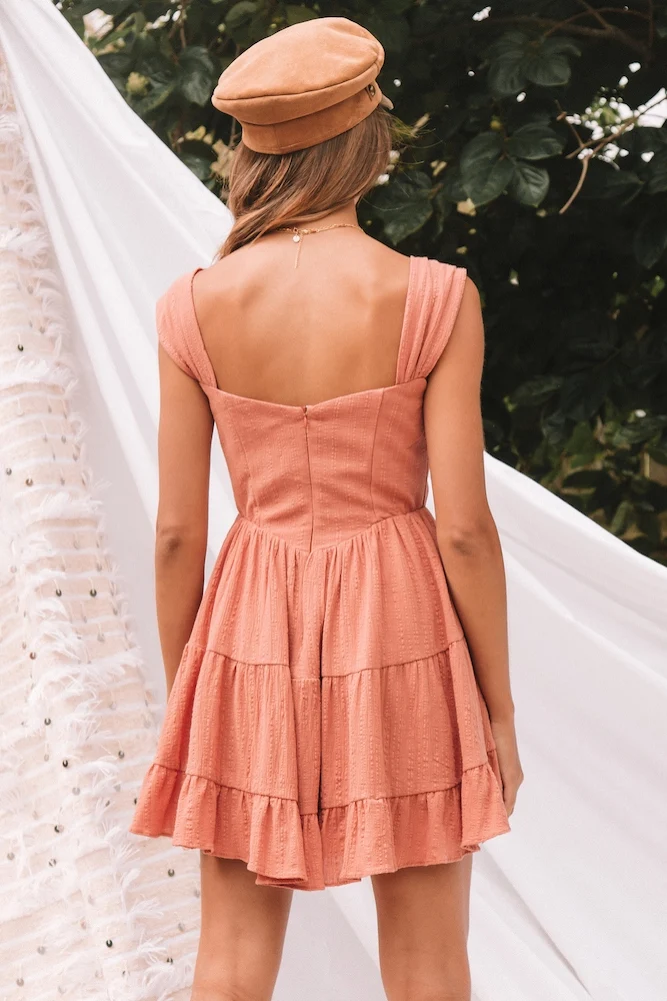 Serra Dress Rose - Image 5