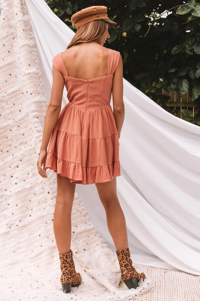 Serra Dress Rose - Image 6