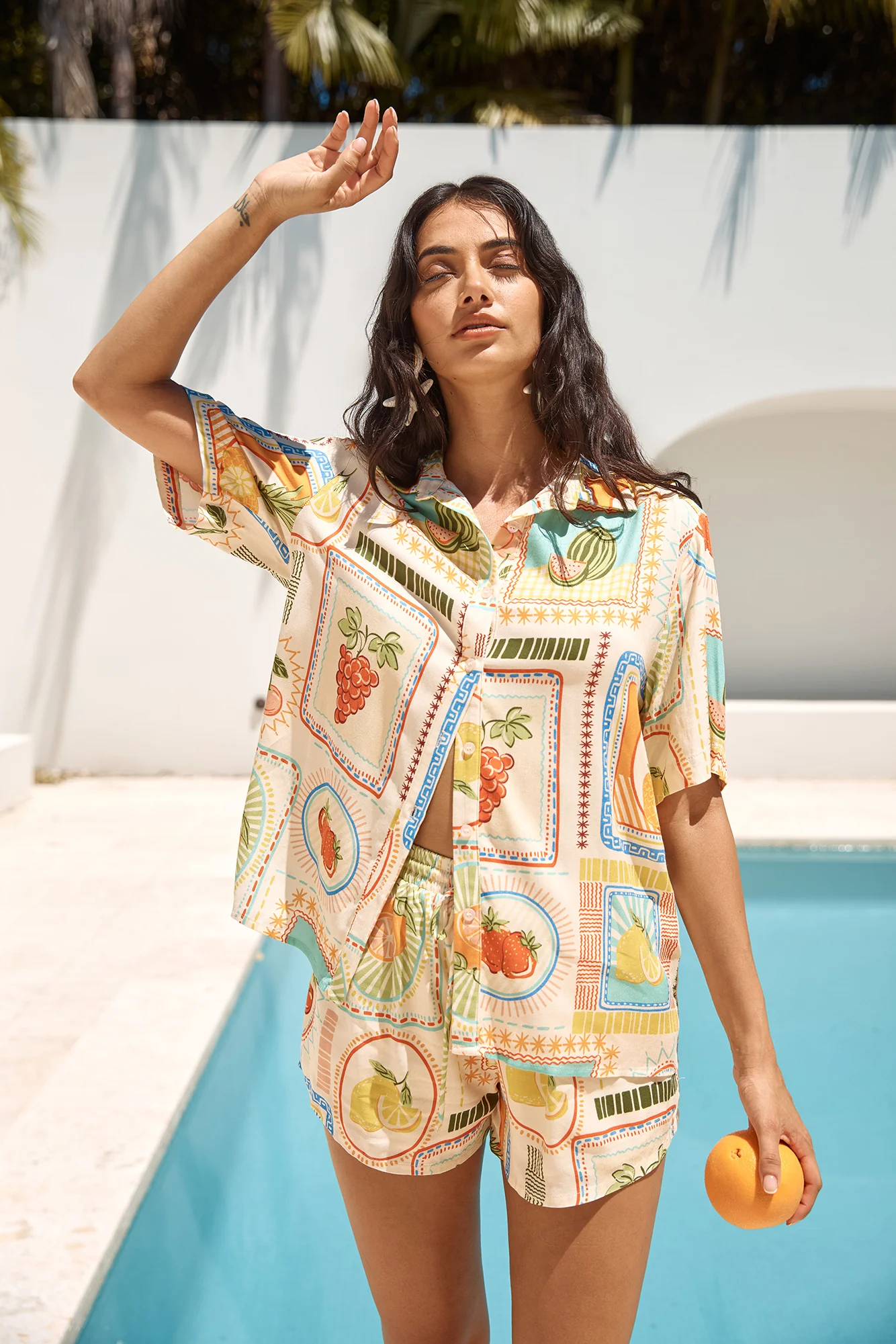 SEVEN WONDERS Agata Shirt Agata Print - Image 3